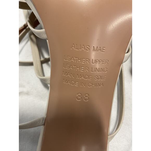 Alias Mae 'Isabelle' White Heel Size 8 - Picture 6 of 6